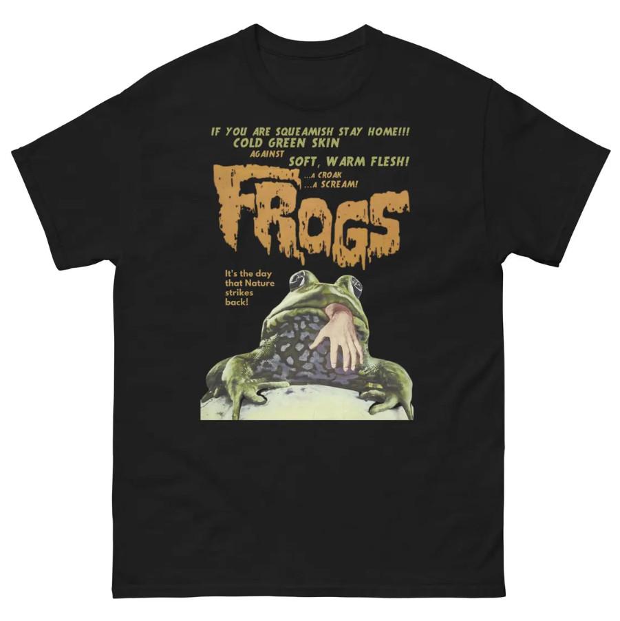 FROGS Horror Movie – Vintage Eco - Horror Tee – 70s Creature Feature T-Shirt Unisex T-Shirt XXL