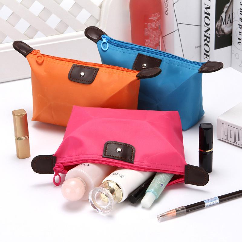 1PC Cosmetic Bag Portable Travel Storage Bags Multi-functional Colorful Small For Women Waterproof Waterproof Makeup Tote Bags