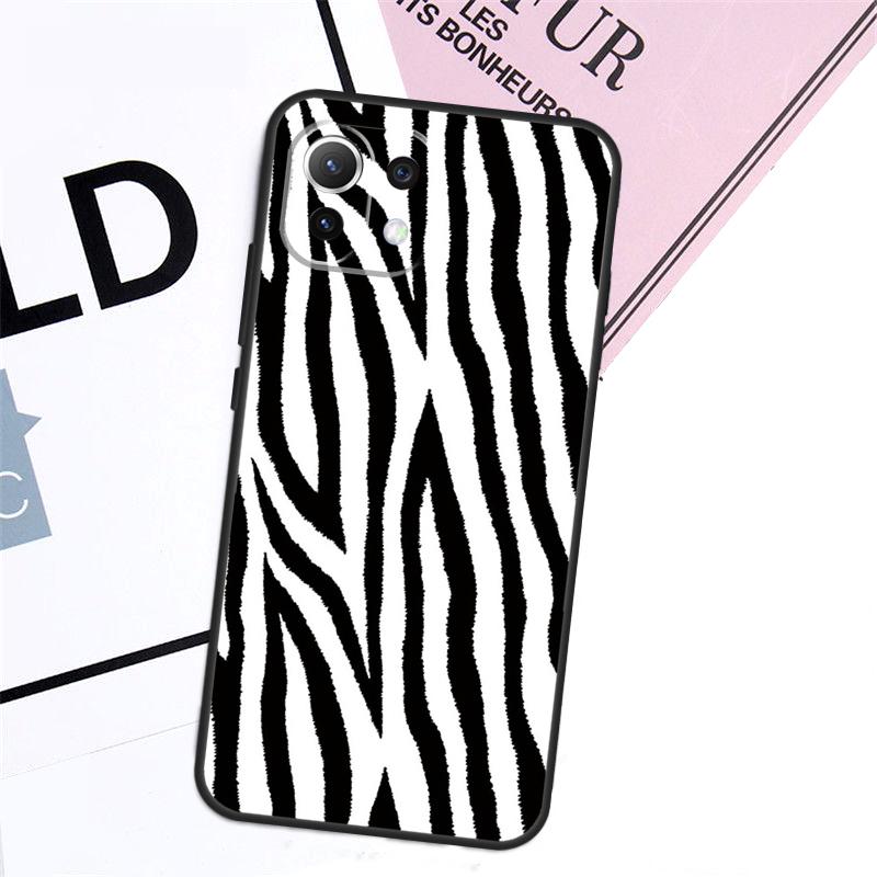 Animal Pattern Zebra Print Case For Xiaomi 15T Pro 14T 13T 17 Pro Max 14 15 Ultra POCO X7 X5 X6 F5 F6 F7 F8 Pro Cover