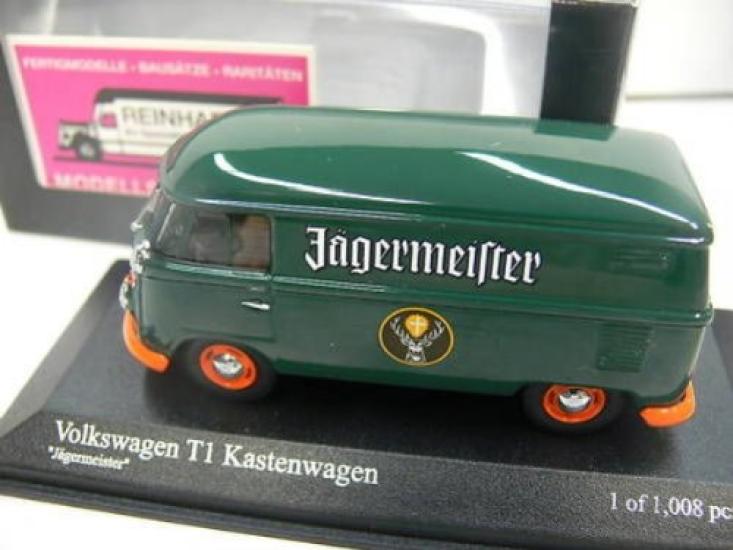 

VW T1 Фургон 1963 [MINICHAMPS/Миничемпс] 1/43 Jagermeister