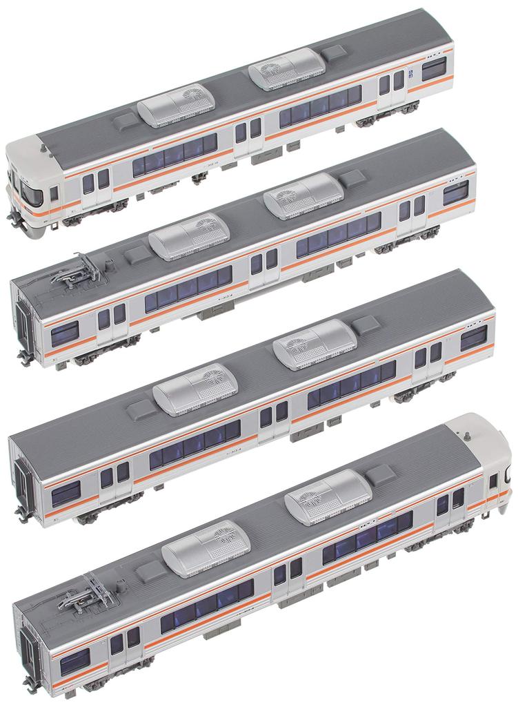 KATO N Gauge 313 Series 0 Series Tokaido Main Line 4-car Set 10-1382 Railway Model Train