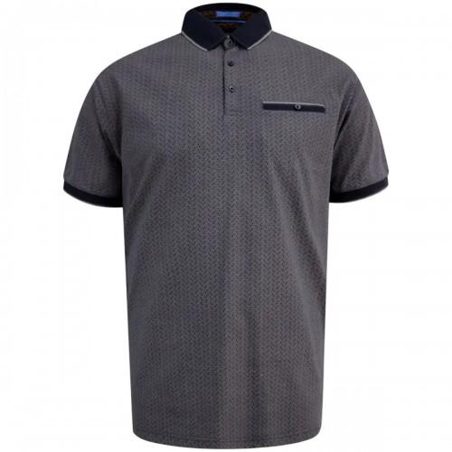 Duke Mens D555 Scarborough All-Over Print Kingsize Polo Shirt