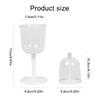 Outdoor Travel Camping Unbreakable Wine Glasses Foldable Wine Glass, Shatterproof and Clear Portable Wine Glasses