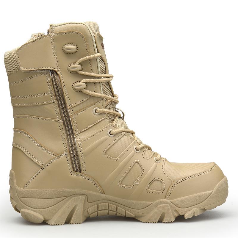 Plus Size Men's Military Combat Training Boots - Tactical Hiking Footwear