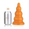 S/M/L/XL Tower Anal Plug Liquid Silicone Huge Butt Plug With Suction Cup Big Fisting Anal Dilation Prostate Massage Anal Sex Toy