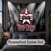 Custom Name Text Tapestry,The Cure Decorative Wall Hanging, Background Tapestry For Home Bedroom