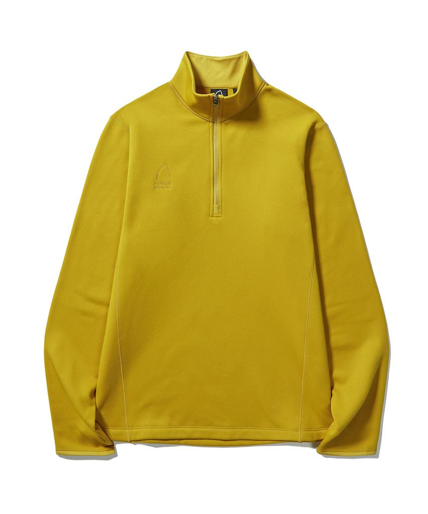 SIERRA DESIGNS W) Helen Power Stretch Half-Zip Yellow
