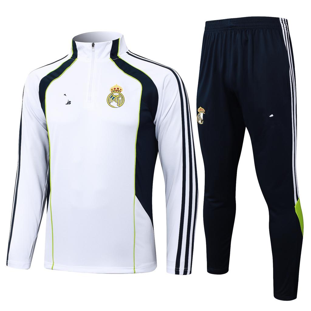 Fotbalový dres Real Madrid Inter Milán Německo Celá řada pro děti i dospělé Dlouhý rukáv Fotbalový dres Kryt