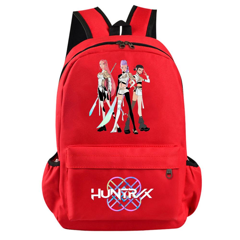 K-Pop Demon Hunters Printed Backpack for Teenager Student Girl Boy Bookbag Schoolbag Women Large Capacity Waterproof Travel Bag Kid Gift Rucksak