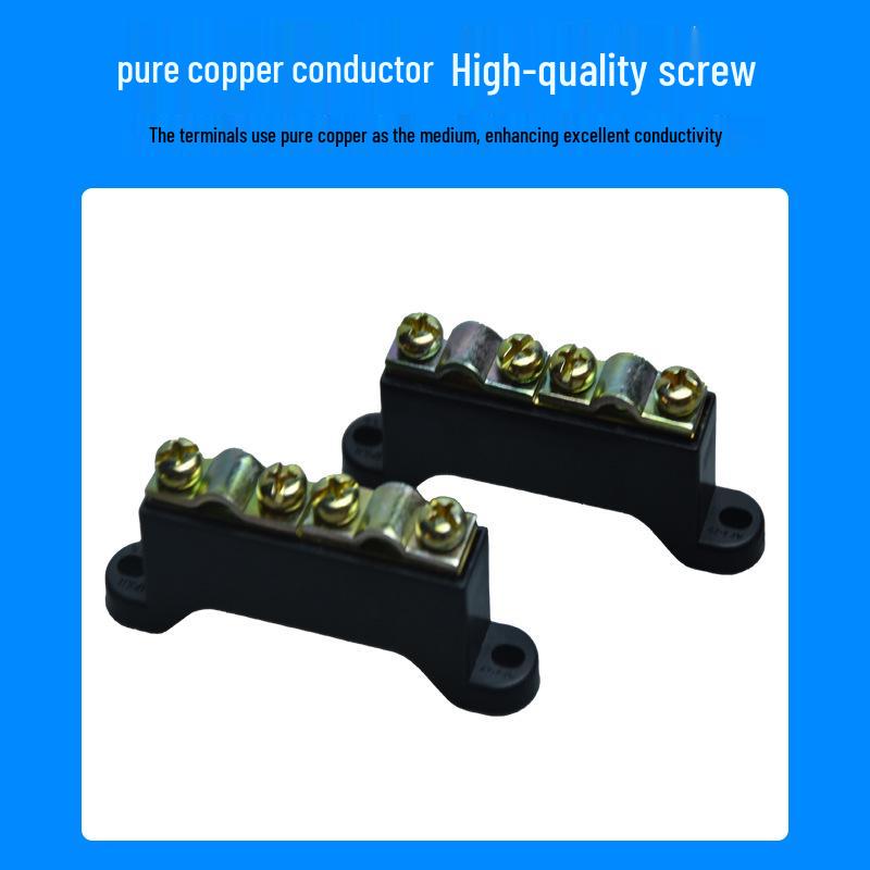 Shuangquan AF3-25/25 Dual Circuit Pure Copper Fireproof Wiring Terminal