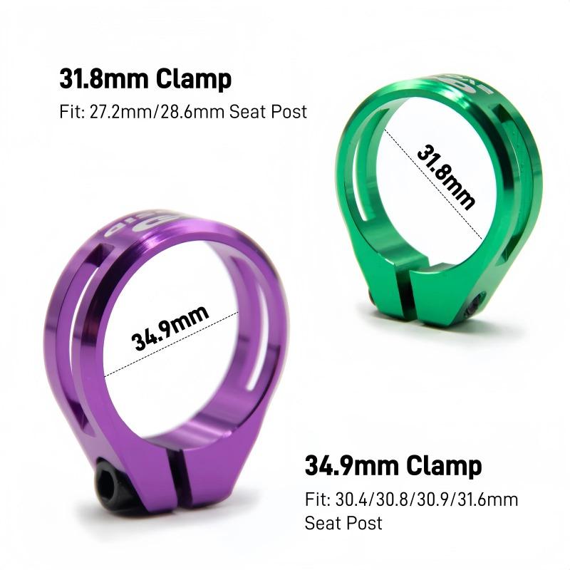 Bicycle Seat Post Clamp 31.8mm Highway Bicycle Seat Tube Clamp Ultra Light Mountain Bicycle Seat Tube Bicycle Accessories
