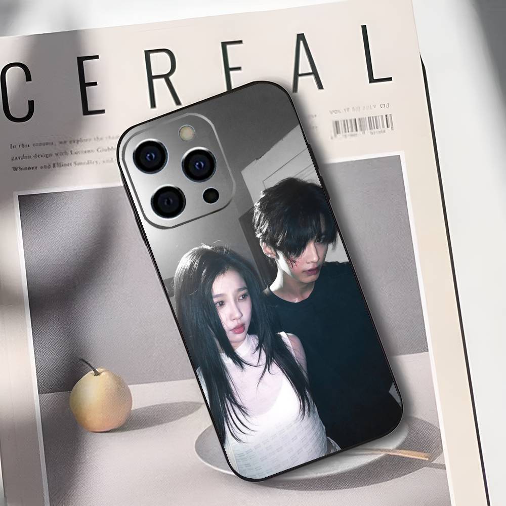 Speed and Love Jin Zhao Jiang Mu Esther He Yu Phone Case For iPhone 17,16,15,14,13,12,11 Plus,Pro Max,XS,Soft Black Cover