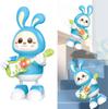 Dancing Bunny Toy with Music & Lights Rabbit Guitarist Musical Toy for Baby Legs Move & Body Twist Birthday Gift for Toddlers