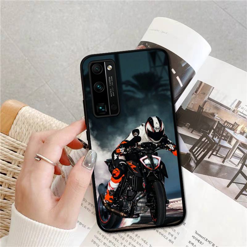 Husă pentru telefon Moto Cross moto sport pentru Huawei Honor V30 30 9X 7A Pro View 20 10 9 Lite 10I 8C 8X 5A Play Cover