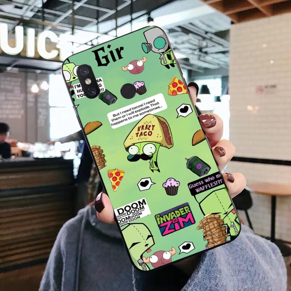 

Чехол для телефона с рисунком Invader Zim для Xiaomi Mi 5X8 9 10 11 12 lite pro 10T PocoX3pro PocoM3 Note 10 pro lite Xiaomi Mi 10 Pro