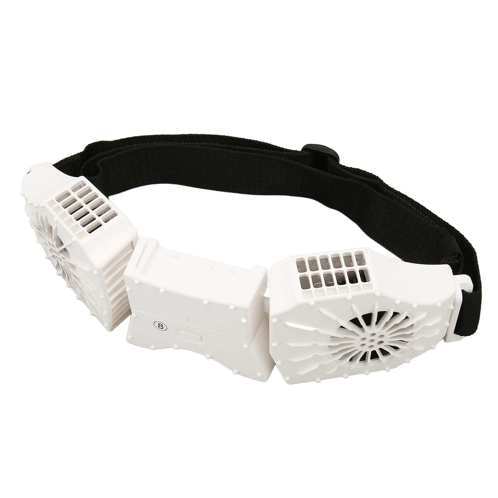 

Поясной вентилятор 3 скорости 8000 мАч 5 В 2A Type C быстрая зарядка портативный носимый поясной вентилятор для скалолазания походов