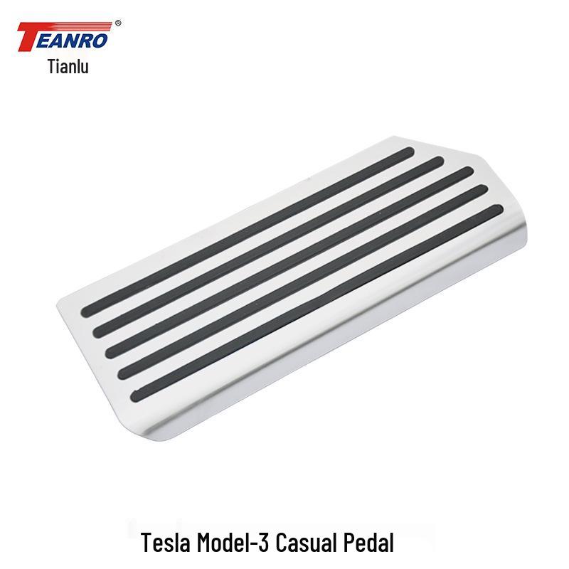 Tesla Model 3/Y Aluminum Alloy Accelerator & Brake Pedal Interior Accessories