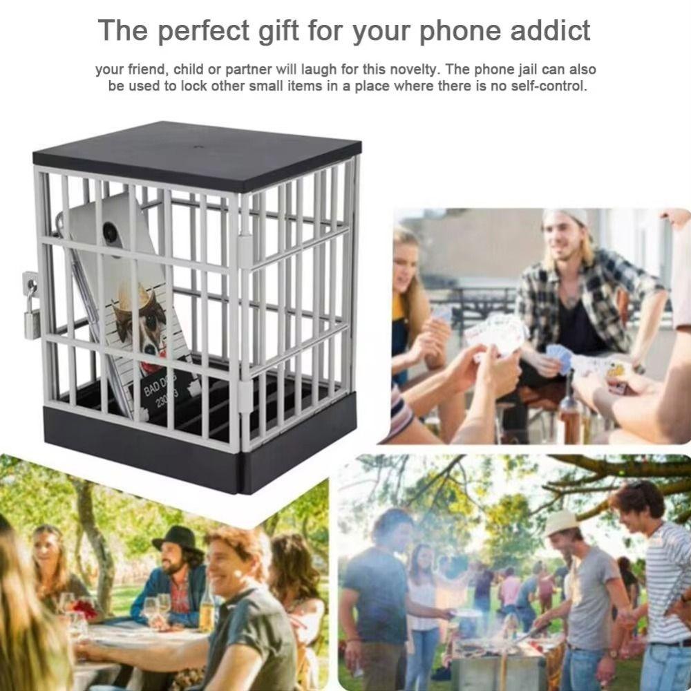Zamykací klec Zamykací krabička na smartphone Stojánky Držáky Vězení na mobilní telefony Vězení na mobilní telefony Zábava na párty