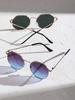 1/2PC S Fashion Geometric Metal Frame Women Sunglasses For Men Daily Life Shades Eyewear Accessories.