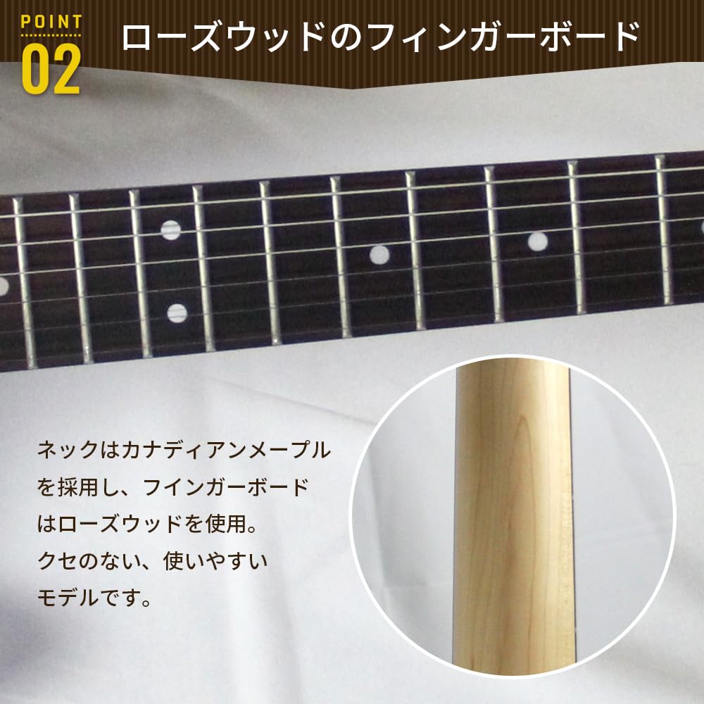 SX Electric Guitar ST Type ED1 3TS (SX)