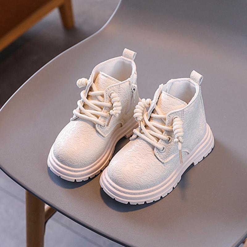 Kids Shoes Boots for Girl Thick Bottom Toddlers Ankle Boots Fashion Spring Autumn Children's Causal Boots Versatile Non-slip
