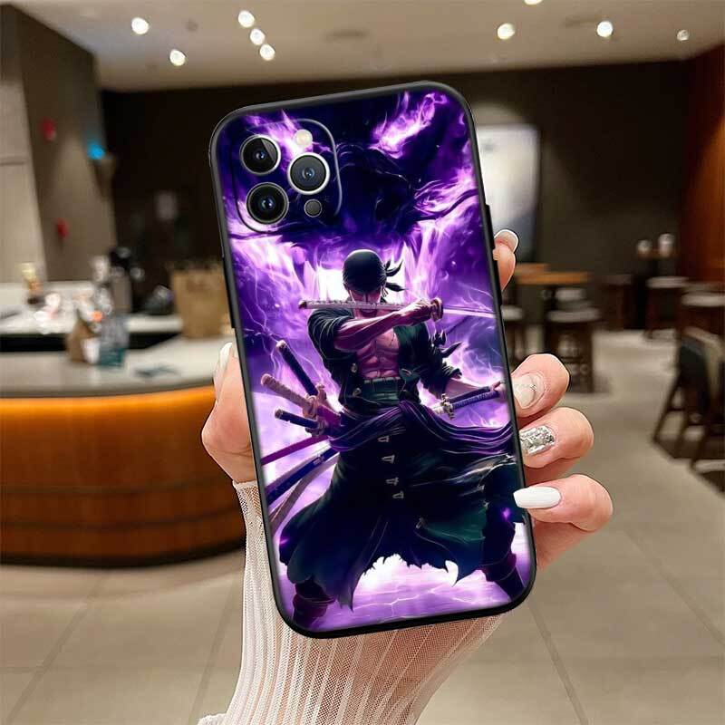 One Piece Luffy Zoro Phone Case for Motorola Edge 60 60s 70 G86 G56 G54 E14 G04S G45 G54 G64 X30 X40 X50 S30 S50 Pro Power Tylus