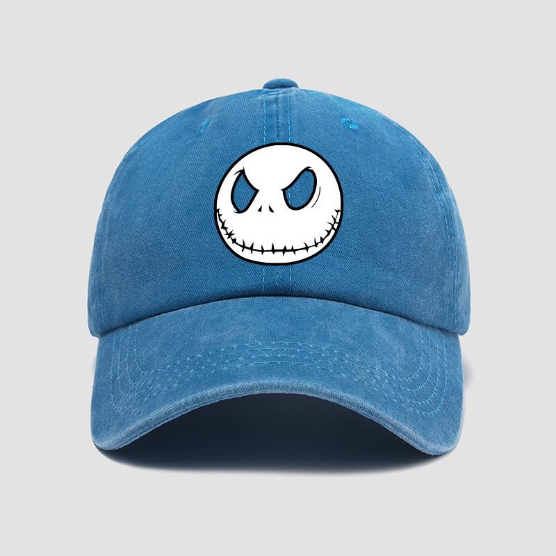 The Nightmare Before Christmas Jack Skully Cap - Unisex Soft Duckbill Hat