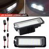 For VW GTi Golf 4 5 6 7 MK4 MK5 MK6 MK7 Passat B7 CC EOS Scirocco Beetle 2PCS LED Number License Plate Lights With Canbus