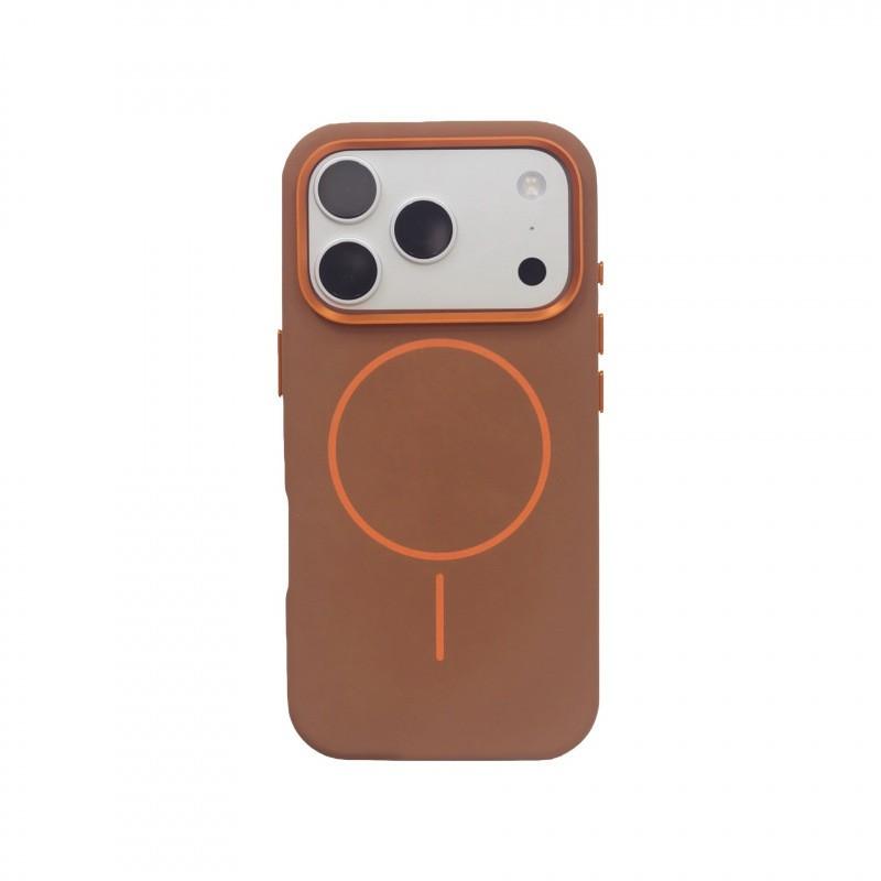 Magnetic Elephant Texture Phone Case IPhone 17 Pro Max Shockproof Full Protection