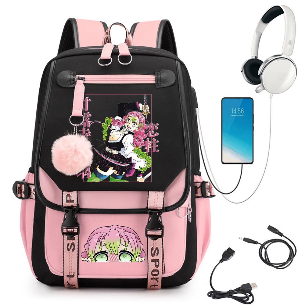 School Bag Large Capacity Travel Bag Animation Cartoon Printing Peripheral School Bag Computer Bag