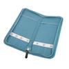 Rhombus Lattice Pattern Knitting Needle Case Oxford Fabric Storage Organizer Bag  Airport Travel