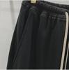 SUBHUMAN Men's Classic Cotton Fleece Harem Pants In Black/Dark Gray