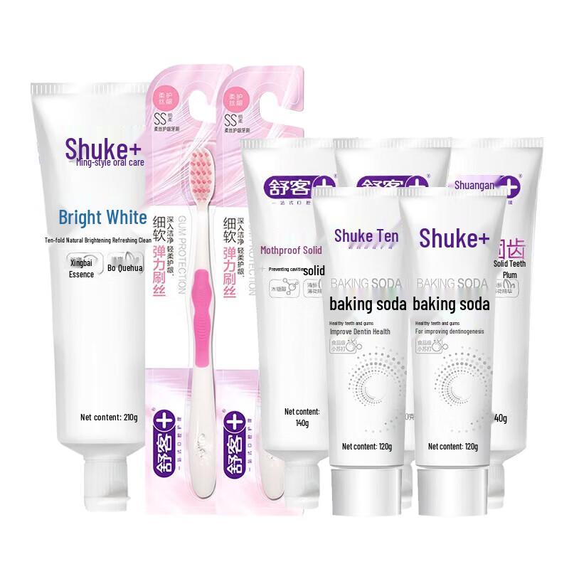 

Suke Toothpaste & Toothbrush Family Pack