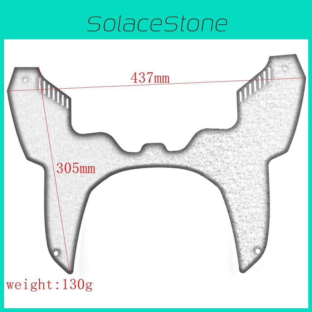 Black Fork Sleek Deflector For Crf1100l Adventure Bike Fuel Tank Cover 2020 2022 To