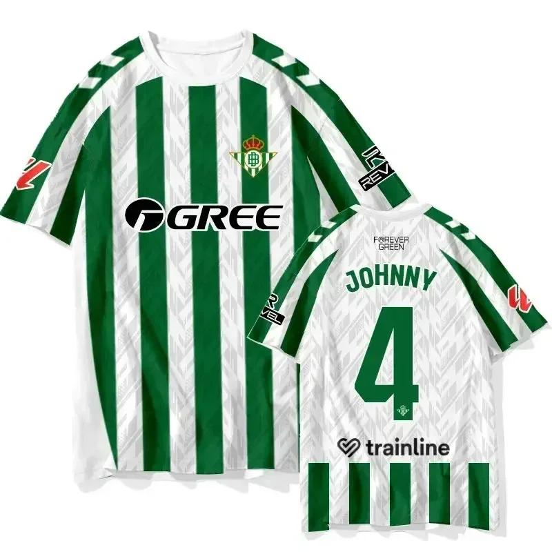 Nueva Camiseta de Entrenamiento de Fútbol de Verano Camisas Jugador Camiseta de Fútbol Adultos Niños Ropa Deportiva Tops de Secado Rápido Camisetas Casuales Y2K