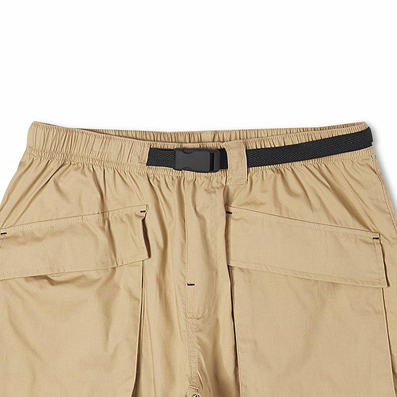Converse CARGO TRAIL Cargo Shorts Men's Khaki Moderate 10023406-A04