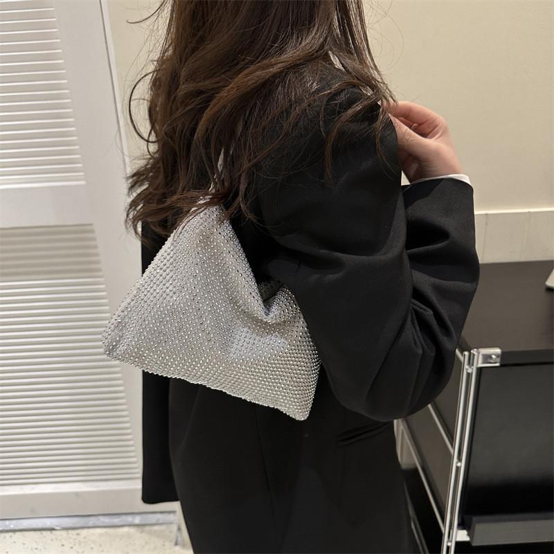 Stylish Black And Gray Small Shoulder Handbag With Unique Design For Trendy Looks