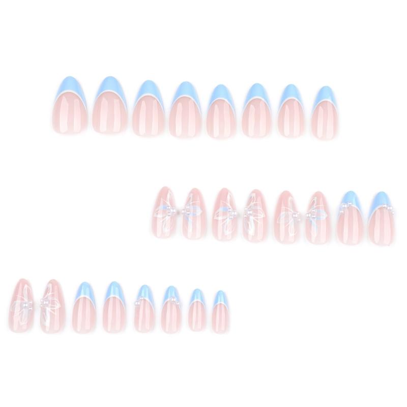 Paznokieć na wcisk, Kleje do przyklejania sztucznych paznokci, Paznokieć akrylowy, Sztuczny paznokieć do projektów Nail Art DIY