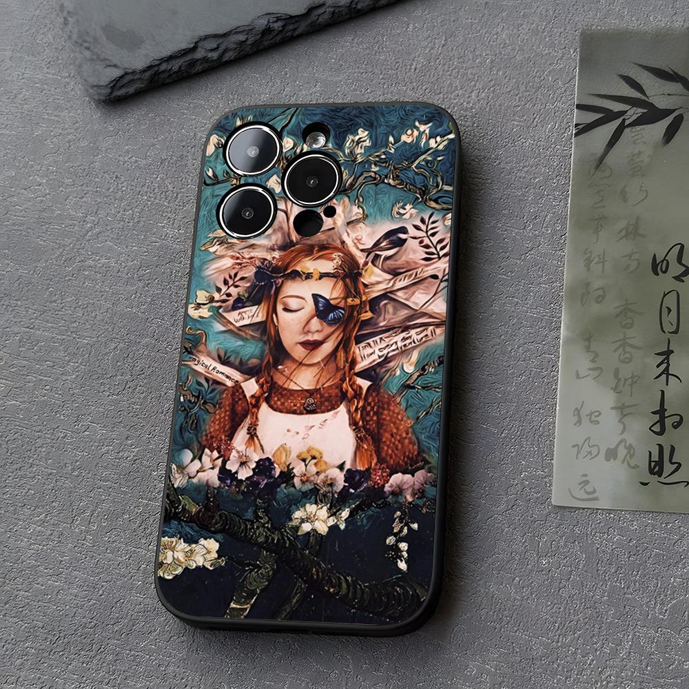 Cartoon Anne Of Green Gables Phone Case Funda For Iphone 13 17 16 11 15ProMax 14 12 Pro Xs Max Mini Xr X 7 8 6 6s Plus Covers