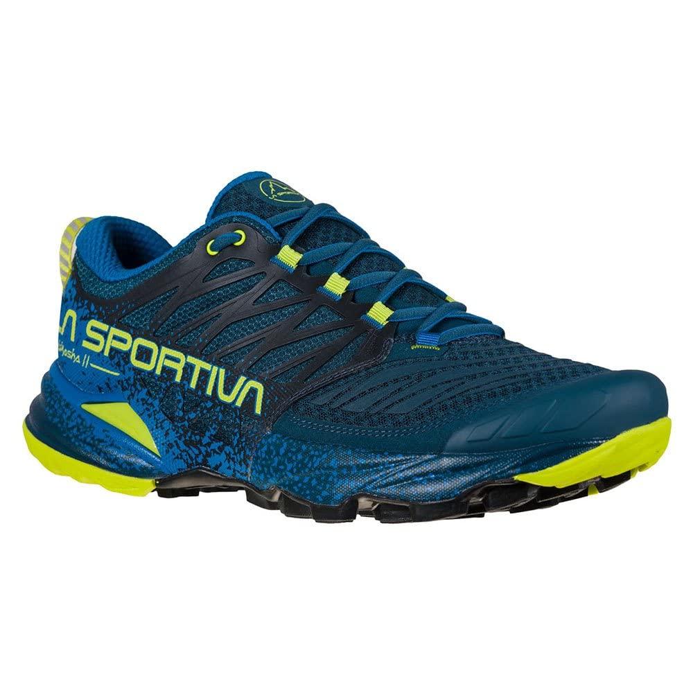 Akasha II for Storm 40 [La Sportiva] Men, 56A639729, Blue/Lime Punch,