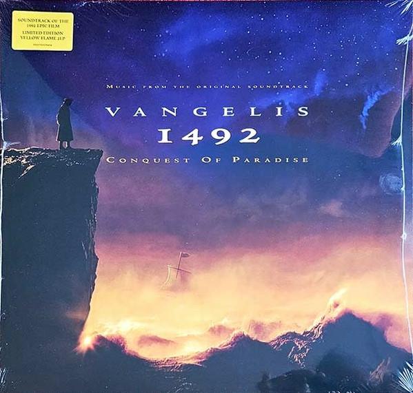 

LP Record OST, VANGELIS - 1492 - Conquest Of Paradise (Yellow 5021732529404 EastWest 2025 Worldwide Soundtracks & Musicals