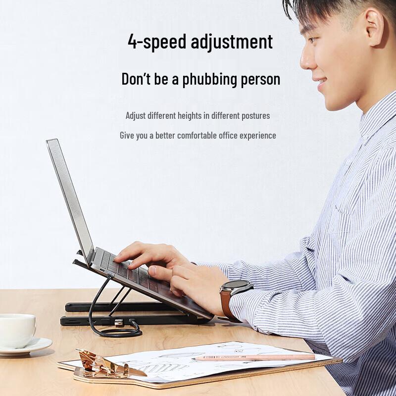 Ugreen 80551 Multifunctional Laptop Stand with Cooling Fan and Docking Station