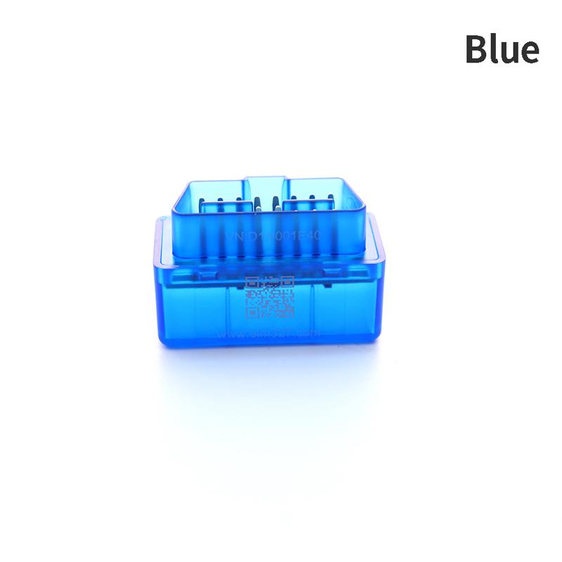 

1 шт. Bluetooth Elm327 последняя версия V2.1 V1.5 инструмент для автоматического считывания кодов сканера Obd синий