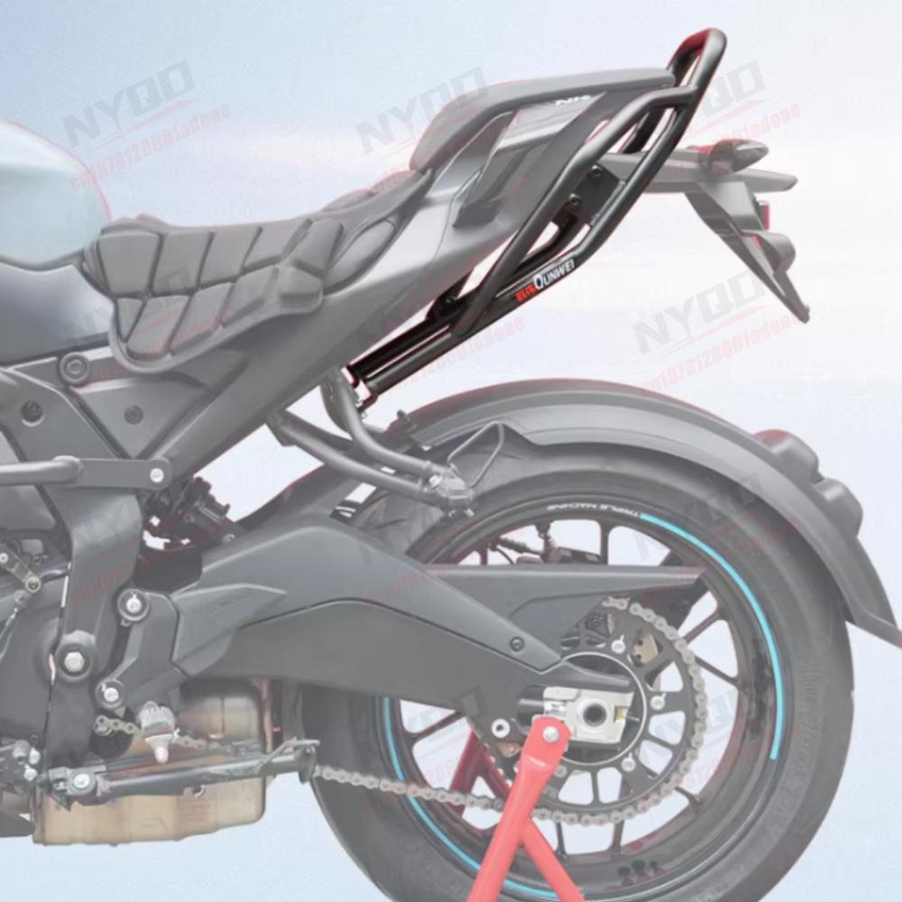 Motorcycle Shelf Holder Support Rear Luggage Cargo Rack Carrier Mount Rear Armrest NK 675 675NK Accessories For CF NK675