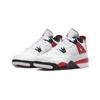 Air Jordan 4 Retro PS Red Cement Kids Sneakers White Fire-Red Black BQ7669-161