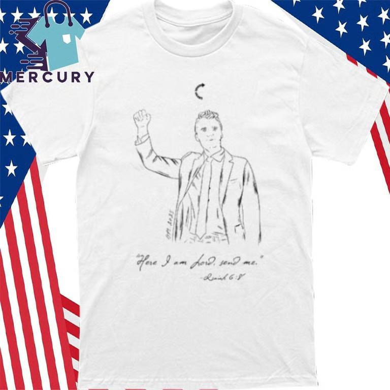Turning Point USA Charlie Kirk Send Me T-Shirt Unisex T-Shirt XXL