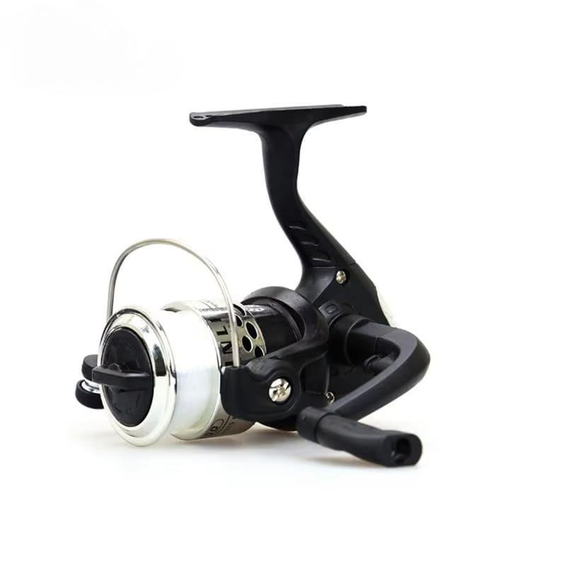 New Folding Fishing Reel 5.2:1 Spinning Reel with 60m 0.35mm Fishing Line Large Diameter Line Roller Casting Wheel Vessel Bait