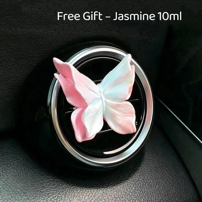 1Pcs Butterfly Shape Car Aroma Diffuser Fragrance Stone Air Freshener For Automobile Interior Decoration Diy Accessories