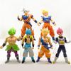 Ball Collectible Dragon Z Figurines 7 Inch Pvc Super Saiyan Goku Vegeta Broly Model Figures
