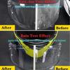 Helmet Anti-Fog Rainproof Film Coating Clear Protective Patch Electric Bicycle Driving Universal Motorcycle Accessories